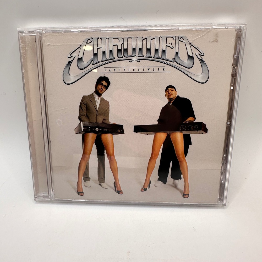 Chromeo Fancy Footwork CD 2007 Vice Records Electro Funk Synth Pop Album VG+